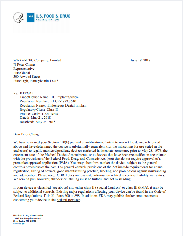 FDA 510(k)